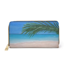 Load image into Gallery viewer, Pockets for cash, c/cards, coins, & more. Stylish faux leather, lots of original artworks by Kerry Sandhu Art to choose from