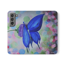 Load image into Gallery viewer, Butterfly - PHONE CASE WALLET for Samsung & iPhones - by Kerry Sandhu Art