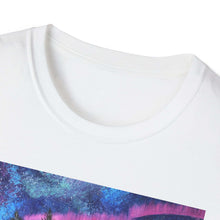 Load image into Gallery viewer, T-Shirt made from very soft materials, no side seams. Feels like bliss to wear! Many designs by Kerry Sandhu Art