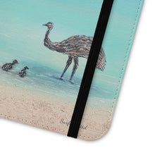 Load image into Gallery viewer, Surfin' Bird - PHONE CASE WALLET for Samsung & iPhones - by Kerry Sandhu Art