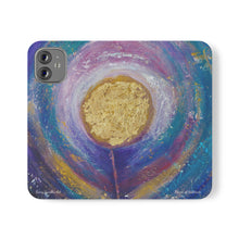 Load image into Gallery viewer, Flower of Gratitude - PHONE CASE WALLET - by Kerry Sandhu Art