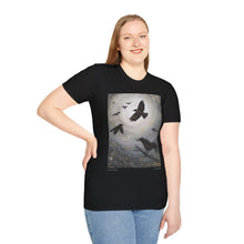 Load image into Gallery viewer, T-Shirt made from very soft materials, no side seams. Feels like bliss to wear! Many designs by Kerry Sandhu Art