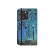Load image into Gallery viewer, Forest of Light - PHONE CASE WALLET - by Kerry Sandhu Art