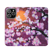 Load image into Gallery viewer, Cherry Blossom - PHONE CASE WALLET - by Kerry Sandhu Art