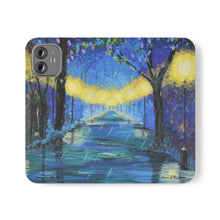 Load image into Gallery viewer, Colours of the Rain - PHONE CASE WALLET - by Kerry Sandhu Art