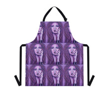 Load image into Gallery viewer, Apron - lightweight, silky finish 100% polyester, two front pockets. Many original artwork designs by Kerry Sandhu Art