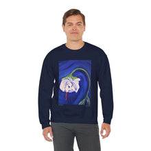 Load image into Gallery viewer, Sweatshirt 50/50 Cotton/Polyester, Medium-heavy fabric, Loose fit, true to size, Original art designs by Kerry Sandhu Art