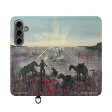 Load image into Gallery viewer, The Band Played Waltzing Matilda -PHONE CASE WALLET- by Kerry Sandhu Art
