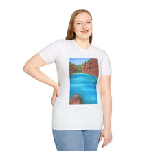 Load image into Gallery viewer, T-Shirt made from very soft materials, no side seams. Feels like bliss to wear! Many designs by Kerry Sandhu Art