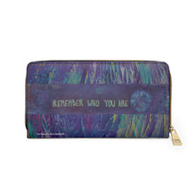 Load image into Gallery viewer, Pockets for cash, c/cards, coins, & more. Stylish faux leather, lots of original artworks by Kerry Sandhu Art to choose from