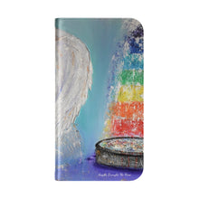 Load image into Gallery viewer, Angels Brought Me Here - PHONE CASE WALLET - by Kerry Sandhu Art