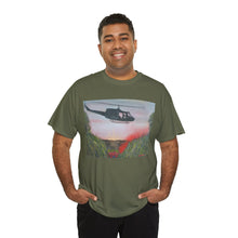 Load image into Gallery viewer, The Battle of Long Tan - Unisex HEAVY COTTON TEE - by Kerry Sandhu Art