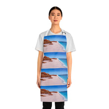 Load image into Gallery viewer, Apron - lightweight, silky finish 100% polyester, two front pockets. Many original artwork designs by Kerry Sandhu Art