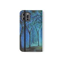 Load image into Gallery viewer, Forest of Light - PHONE CASE WALLET - by Kerry Sandhu Art