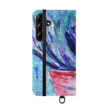 Load image into Gallery viewer, Rustic Banksia - PHONE CASE WALLET for Samsung & iPhones - by Kerry Sandhu Art