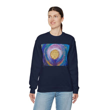 Load image into Gallery viewer, Sweatshirt 50/50 Cotton/Polyester, Medium-heavy fabric, Loose fit, true to size, Original art designs by Kerry Sandhu Art