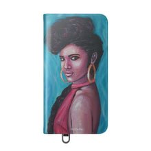 Load image into Gallery viewer, Girl On Fire - PHONE CASE WALLET - by Kerry Sandhu Art