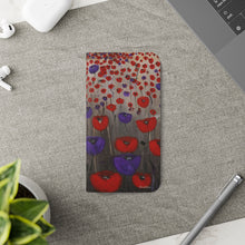 Load image into Gallery viewer, Benedictus (Poppies Only) - PHONE CASE WALLET - by Kerry Sandhu Art