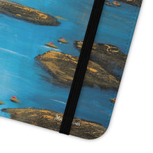 Load image into Gallery viewer, Moon River - PHONE CASE WALLET for Samsung & iPhones - by Kerry Sandhu Art