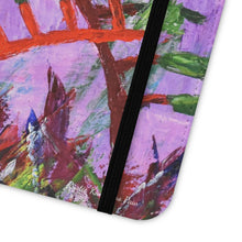 Load image into Gallery viewer, Rustic Kangaroo Paw - PHONE CASE WALLET - by Kerry Sandhu Art