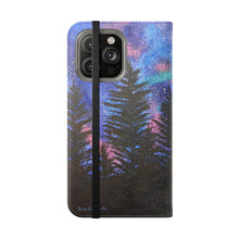 Load image into Gallery viewer, Northern Lights - PHONE CASE WALLET - by Kerry Sandhu Art