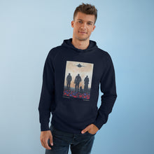 Load image into Gallery viewer, Hoodie 80/20 cotton/polyester anti-pill fleece, has a kangaroo pocket, sleeve cuff ribbing & is preshrunk by Kerry Sandhu Art