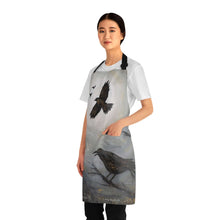 Load image into Gallery viewer, Apron - lightweight, silky finish 100% polyester, two front pockets. Many original artwork designs by Kerry Sandhu Art