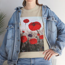 Load image into Gallery viewer, For The Fallen - Unisex HEAVY COTTON TEE - by Kerry Sandhu Art