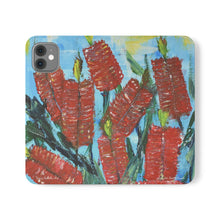 Load image into Gallery viewer, Rustic Bottle Brush - PHONE CASE WALLET - by Kerry Sandhu Art