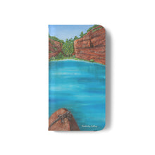 Load image into Gallery viewer, Kimberley Calling - PHONE CASE WALLET - by Kerry Sandhu Art