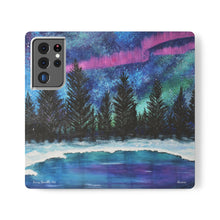 Load image into Gallery viewer, Aurora - PHONE CASE WALLET for Samsung & iPhones - by Kerry Sandhu Art