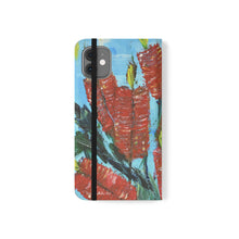 Load image into Gallery viewer, Rustic Bottle Brush - PHONE CASE WALLET - by Kerry Sandhu Art