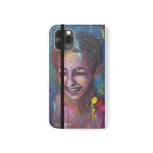 Load image into Gallery viewer, Raining Glitter - PHONE CASE WALLET for Samsung & iPhones - by Kerry Sandhu Art