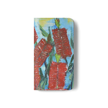 Load image into Gallery viewer, Rustic Bottle Brush - PHONE CASE WALLET - by Kerry Sandhu Art