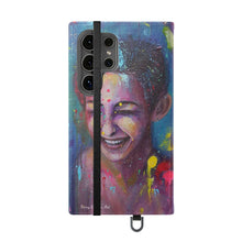 Load image into Gallery viewer, Raining Glitter - PHONE CASE WALLET for Samsung & iPhones - by Kerry Sandhu Art
