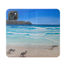 Load image into Gallery viewer, I Should Be So Lucky - PHONE CASE WALLET - by Kerry Sandhu Art