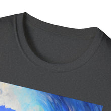 Load image into Gallery viewer, T-Shirt made from very soft materials, no side seams. Feels like bliss to wear! Many designs by Kerry Sandhu Art