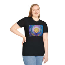Load image into Gallery viewer, T-Shirt made from very soft materials, no side seams. Feels like bliss to wear! Many designs by Kerry Sandhu Art