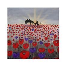 Load image into Gallery viewer, Soft to touch microfiber polyester, printed on top with non-printed white bottom, 4-piece napkin sets by Kerry Sandhu Art