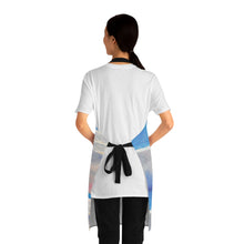 Load image into Gallery viewer, Apron - lightweight, silky finish 100% polyester, two front pockets. Many original artwork designs by Kerry Sandhu Art
