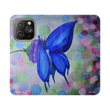 Load image into Gallery viewer, Butterfly - PHONE CASE WALLET for Samsung & iPhones - by Kerry Sandhu Art
