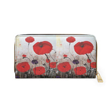 Load image into Gallery viewer, For The Fallen - ZIPPER WALLET - by Kerry Sandhu Art