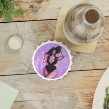 Load image into Gallery viewer, All About That Bass - MAGNETIC BOTTLE OPENER - by Kerry Sandhu Art