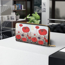 Load image into Gallery viewer, For The Fallen - ZIPPER WALLET - by Kerry Sandhu Art