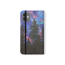 Load image into Gallery viewer, Northern Lights - PHONE CASE WALLET - by Kerry Sandhu Art