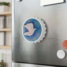 Load image into Gallery viewer, Plastic exterior w/ metallic bottom, magnetic back, 2 different opening mechanisms, matte finish. Art by Kerry Sandhu Art