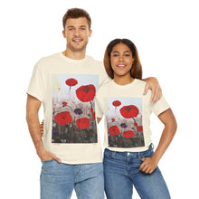 Load image into Gallery viewer, For The Fallen - Unisex HEAVY COTTON TEE - by Kerry Sandhu Art