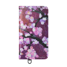 Load image into Gallery viewer, Cherry Blossom - PHONE CASE WALLET - by Kerry Sandhu Art