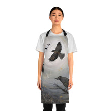 Load image into Gallery viewer, Apron - lightweight, silky finish 100% polyester, two front pockets. Many original artwork designs by Kerry Sandhu Art