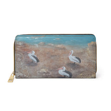 Load image into Gallery viewer, Pockets for cash, c/cards, coins, & more. Stylish faux leather, lots of original artworks by Kerry Sandhu Art to choose from